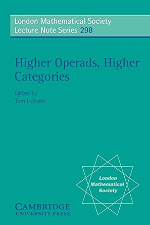 Higher Operads, Higher Categories by Tom Leinster 9780521532150