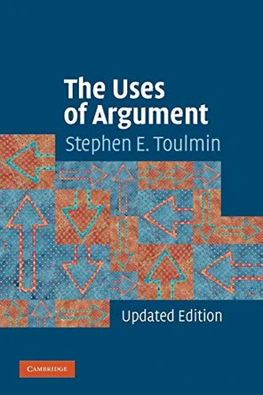The Uses of Argument by Stephen E. Toulmin 9780521534833