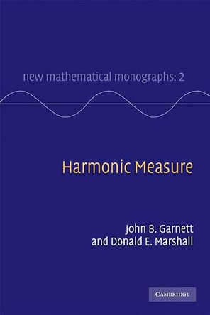 Harmonic Measure by John B. Garnett 9780521720601