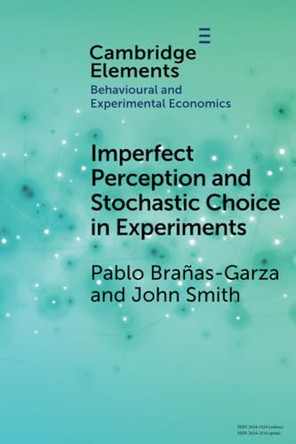 Imperfect Perception and Stochastic Choice in Experiments by Pablo Brañas-Garza 9781009048699