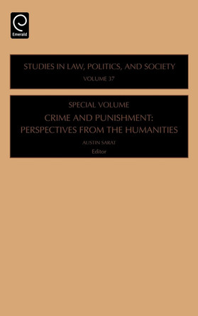 Crime and Punishment: Perspectives from the Humanities by Austin Sarat 9780762312450