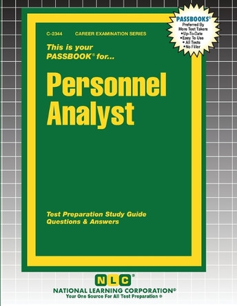 Personnel Analyst by Passbooks 9781799323440