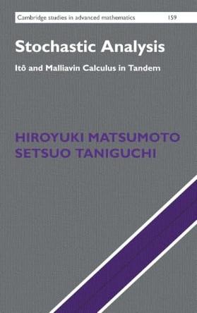 Stochastic Analysis: Ito and Malliavin Calculus in Tandem by Hiroyuki Matsumoto 9781107140516