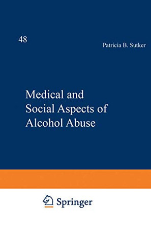 Medical and Social Aspects of Alcohol Abuse by Boris Tabakoff 9781468444384