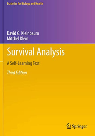 Survival Analysis: A Self-Learning Text, Third Edition by David G. Kleinbaum 9781493950188