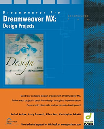 Dreamweaver MX Design Projects by Rachel Andrew 9781590591536