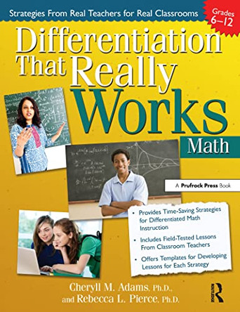 Differentiation That Really Works: Math by Cheryll Adams 9781593639211