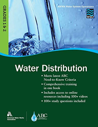WSO Water Distribution, Grades 1 & 2 by American Water Works Association (AWWA) 9781625761262