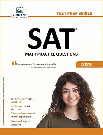 SAT Math Practice Questions by Vibrant Publishers 9781636510941