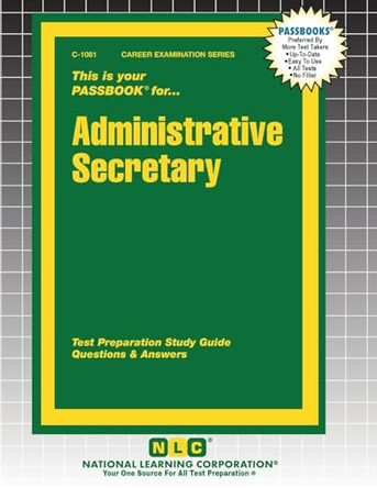 Administrative Secretary by Passbooks 9781799310815