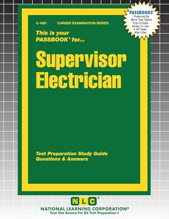 Supervisor Electrician by Passbooks 9781799349815