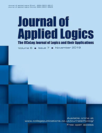 Journal of Applied Logics - The IfCoLog Journal of Logics and their Applications: Volume 6, Issue 7, November 2019 by Dov Gabbay 9781848903203