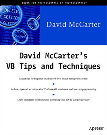David McCarter's VB Tips and Techniques by David McCarter 9781893115224