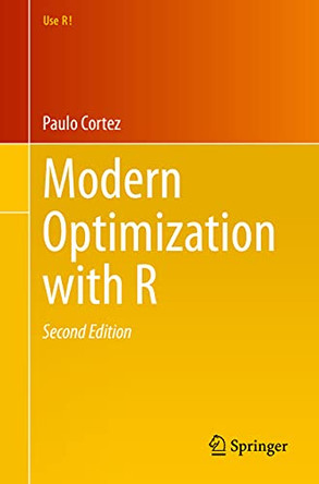 Modern Optimization with R by Paulo Cortez 9783030728182