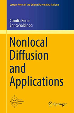 Nonlocal Diffusion and Applications by Claudia Bucur 9783319287386