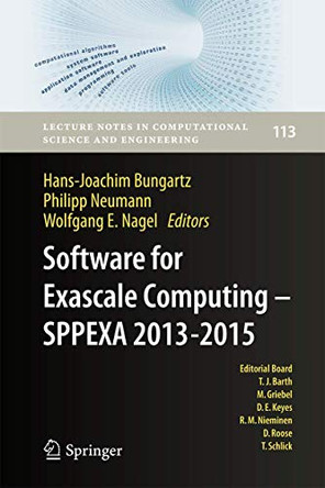 Software for Exascale Computing - SPPEXA 2013-2015 by Hans-Joachim Bungartz 9783319405261