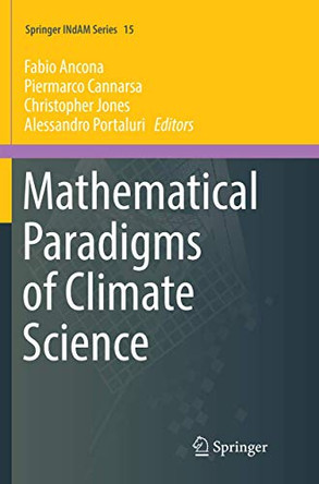 Mathematical Paradigms of Climate Science by Fabio Ancona 9783319818153