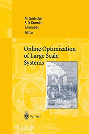 Online Optimization of Large Scale Systems by Martin Grotschel 9783642076336
