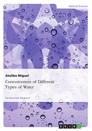 Corrosiveness of Different Types of Water by Ataliba Miguel 9783656608066