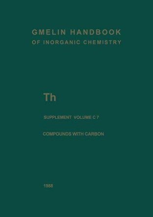 Th Thorium: Compounds with Carbon: Carbonates, Thiocyanates, Alkoxides, Carboxylates by Karl-Christian Buschbeck 9783662063170