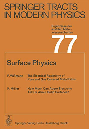 Surface Physics by P. Wissmann 9783662155103