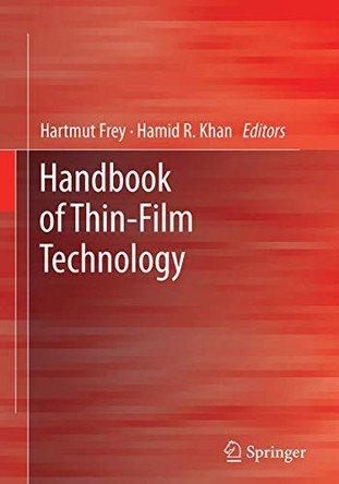 Handbook of Thin Film Technology by Hartmut Frey 9783662500088