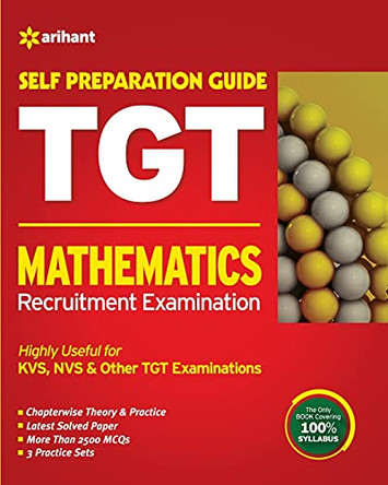 Tgt Self Preparation Guide Mathematics Recruitment Examination by  9789312145180