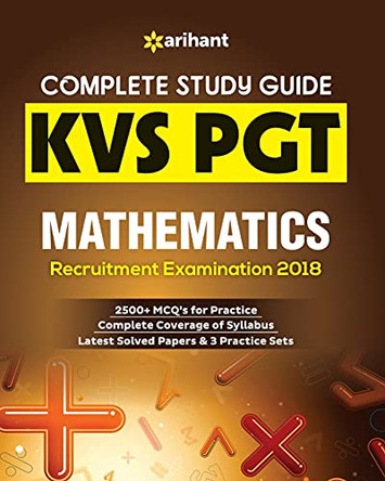 Kvs Pgt Mathematics Guide 2018 by  9789313166375