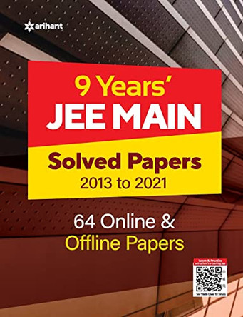 9 Years Solved Papers JEE Main 2022 by Vikas Jain 9789325796126