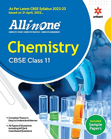 Cbse All in One Chemistry Class 11 2022-23 (as Per Latest Cbse Syllabus Issued on 21 April 2022) by Preeti Gupta 9789326196253
