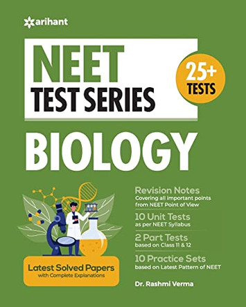 NEET Test Series Biology by Dr Rashmi Verma 9789327194173