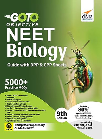 Go to Objective Neet Biology Guide with Dpp & Cpp Sheets by Disha Experts 9789355640444