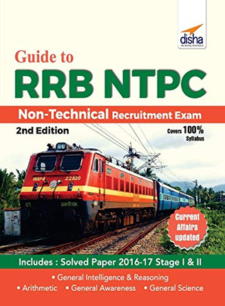 Guide to Rrb Ntpc Non Technical Recruitment Exam by Disha Experts 9789388240178