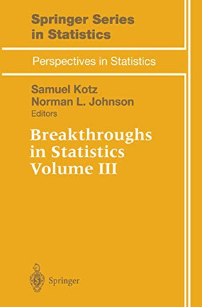 Breakthroughs in Statistics by Samuel Kotz 9780387949895