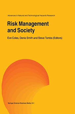 Risk Management and Society by Eve Coles 9780792368991