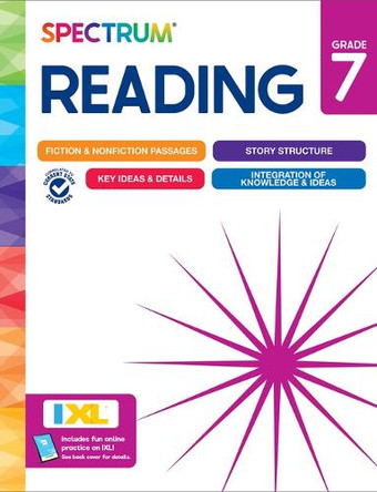 Spectrum Reading Workbook, Grade 7 by Spectrum 9781483874791