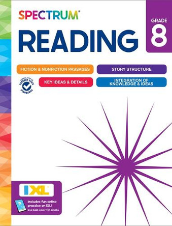 Spectrum Reading Workbook, Grade 8 by Spectrum 9781483874807
