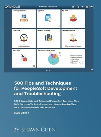500 Tips and Techniques for Peoplesoft Development and Troubleshooting by Shawn Chen 9781917095662