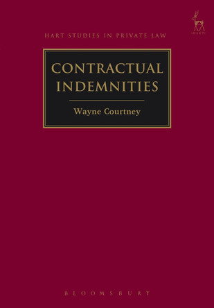 Contractual Indemnities by Wayne Courtney 9781509905010