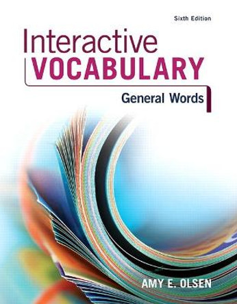 Interactive Vocabulary by Amy Olsen