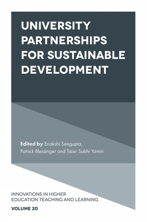 University Partnerships for Sustainable Development by Enakshi Sengupta 9781789736441