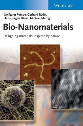 Bio-Nanomaterials: Designing Materials Inspired by Nature by Wolfgang Pompe 9783527410156