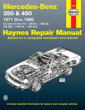 Mercedes-Benz 350 & 450 (71 - 80) by J. H. Haynes