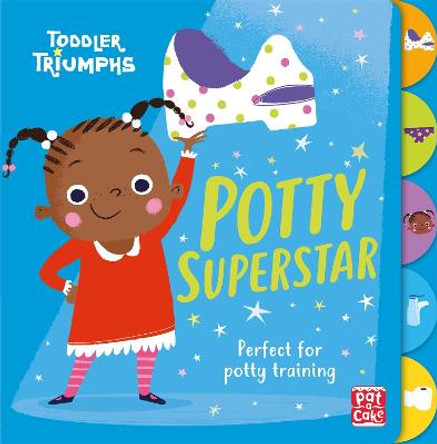 Toddler Triumphs: Potty Superstar: A potty training book for girls by Pat-a-Cake