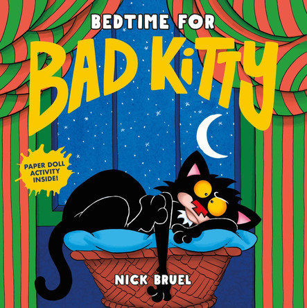 Bedtime for Bad Kitty by Nick Bruel 9781250749949