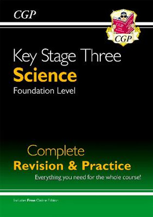 New KS3 Science Complete Study & Practice - Foundation (with Online Edition) by CGP Books