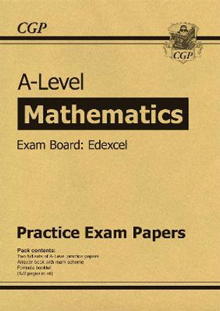 New A-Level Maths Edexcel Practice Papers (for the exams in 2020) by CGP Books