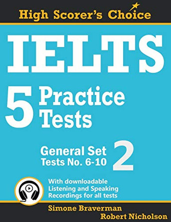 IELTS 5 Practice Tests General Test 6-10 by  9780648000013