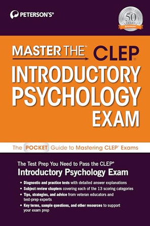 Master The(tm) Clep(r) Introductory Psychology Exam by Peterson's Peterson's 9780768945980