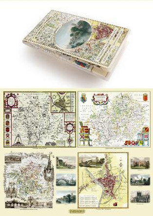 A Collection of Four Historic Maps of Worcestershire by Mapseeker Archive Publishing Ltd Mapseeker Archive Publishing Ltd